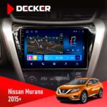 Штатна магнітола Nissan Murano 2015+ Decker D10-008 8x128 DSP 4G
