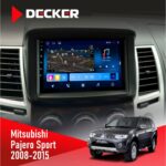 Штатна магнітола Mitsubishi Pajero Sport 2008-2015 Decker D9-008
