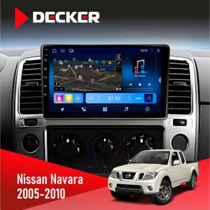 Штатна магнітола Nissan Navara D40 Decker D9-008 8x128 DSP 4G