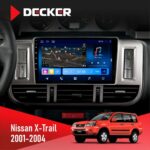 Штатна магнітола Nissan X-Trail 2001-2004 Decker D9-008 8x128 DSP 4G
