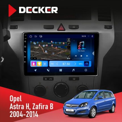 Штатна магнітола Opel Astra H Zafira B Black Decker D9-008 8x128 DSP 4G