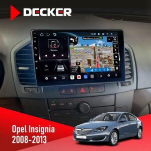 Штатна магнітола Opel Insignia 2008-2013 Decker D9-011 4x64 DSP 4G 360