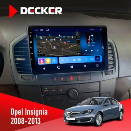 Штатна магнітола Opel Insignia 2008-2013 Decker D9-008 8x128 DSP 4G