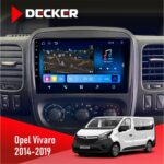 Штатна магнітола Opel Vivaro 2014-2019 Decker D9-008 8x128 DSP 4G