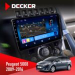 Штатна магнітола Peugeot 5008 Decker D9-008 з екраном QLED