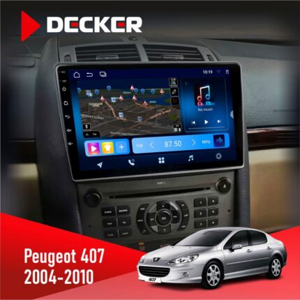 Штатна магнітола Peugeot 407 2004-2010 Decker