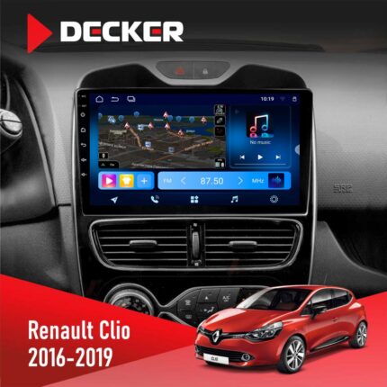 Штатна магнітола Renault Clio Decker D10-008 з 4G