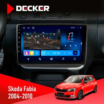 Штатна магнітола Skoda Fabia Decker
