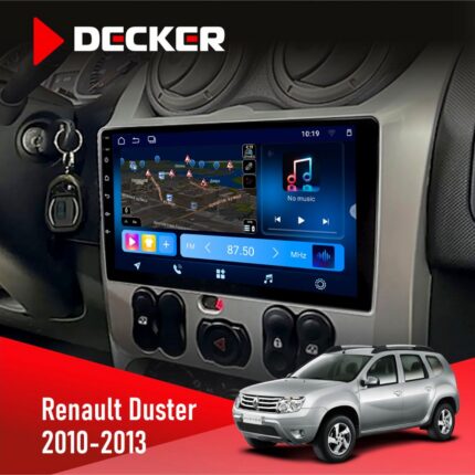Штатна магнітола Renault Duster 2010-2013 Decker D9-008 8x128 DSP 4G