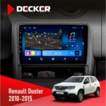 Штатна магнітола Renault Duster 2010-2015 Decker D9-008 8x128 DSP 4G