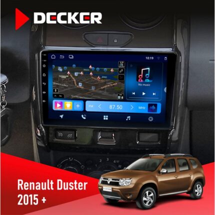 Штатна магнітола Renault Duster 2015+ Decker D9-008 8x128 DSP 4G