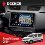 Штатна магнітола Renault Express 2021 Decker D9-011 4x64 DSP 4G 360