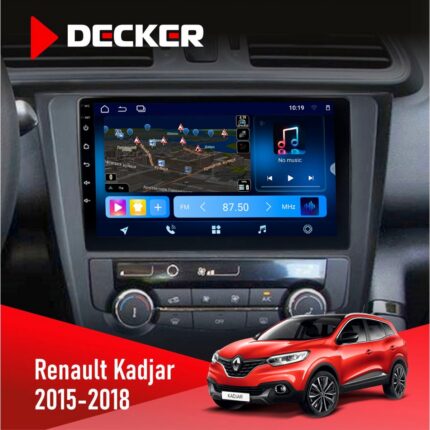 Штатна магнітола Renault Kadjar 2015-2018 Decker D9-008 8x128 DSP 4G