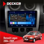 Штатна магнітола Renault Logan Decker D9-008 4G для покращення аудіосистеми
