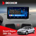 Штатна магнітола Renault Megane III 2008-2016 Decker D9-008 8x128 DSP 4G