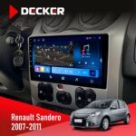 Штатна магнітола Renault Sandero 2007-2011 Decker D9-008 з 4G
