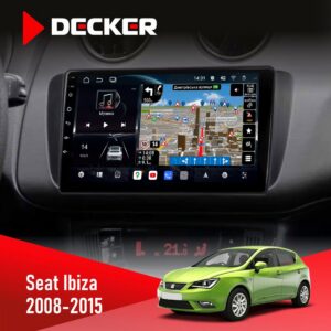 Штатна магнітола Seat Ibiza 2008-2015 Decker D9-011 4x64 DSP 4G 360