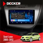 Штатна магнітола Seat Leon 2005 2015 Decker D9-008