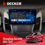 Штатна магнітола SsangYong Korando 2013-2017 Decker D9-008 з DSP та 4G