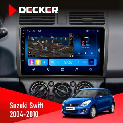 Штатна магнітола Suzuki Swift 2004-2010 Decker D10-008 8x128 DSP 4G