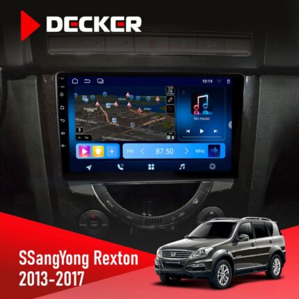 Штатна магнітола SsangYong Rexton 2013-2017 Decker D9-008 8x128 DSP 4G