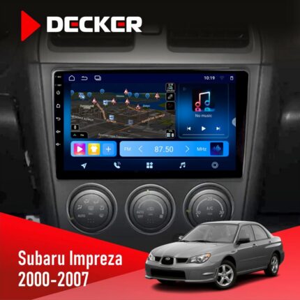 Штатна магнітола Subaru Impreza 2000-2007 Decker D9-008 з 4G