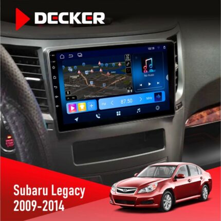 Штатна магнітола Subaru Legacy 2009-2014 Decker D9-008 8x128 DSP 4G