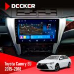 Штатна магнітола Decker D10 008 для Toyota Camry 2015-2018