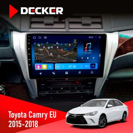 Штатна магнітола Decker D10 008 для Toyota Camry 2015-2018