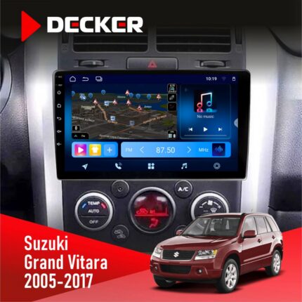 Штатна магнітола Suzuki Grand Vitara Decker D9-008 8x128 DSP 4G