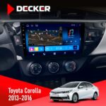 Штатна магнітола Toyota Corolla 2013-2016 Decker D10-008 8x128 DSP 4G
