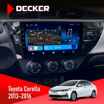Штатна магнітола Toyota Corolla 2013-2016 Decker D10-008 8x128 DSP 4G