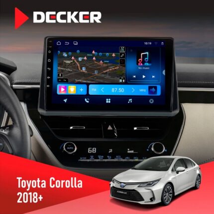 Штатна магнітола Toyota Corolla 2018 Decker D10-008