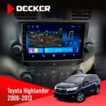 Штатна магнітола Toyota Highlander Decker