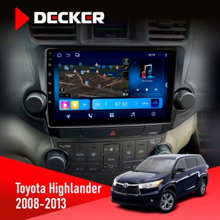 Штатна магнітола Toyota Highlander Decker