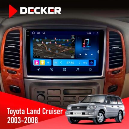 Штатна магнітола Toyota Land Cruiser 100 Decker D10-008