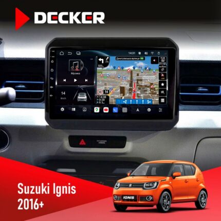 Штатна магнітола Suzuki Ignis 2016 Decker D9-011 4x64 DSP 4G 360