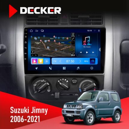 Штатна магнітола Suzuki Jimny 2006-2021 Decker D9-008 8x128 DSP 4G