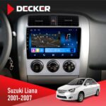 Штатна магнітола Suzuki Liana Decker D9-008 з 4G