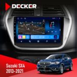 Штатна магнітола Suzuki SX4 2013-2021 Decker D9-008 8x128 DSP 4G