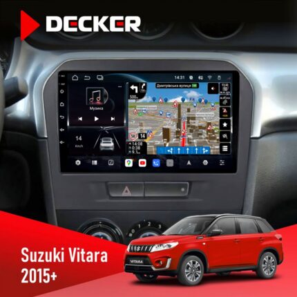Штатна магнітола Suzuki Vitara 2015 Decker D9-011 4x64 DSP 4G 360