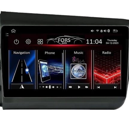 Штатна магнітола FORS.auto FS 2 ULTRA для Honda Civic (2+32Gb, 9") 2012-2015