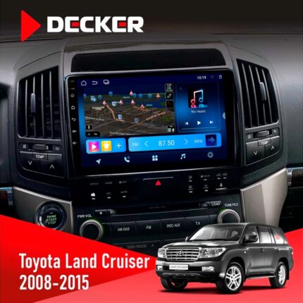 Штатна магнітола Toyota Land Cruiser 200 (2008-2015) Decker D10-008 8x128 DSP 4G