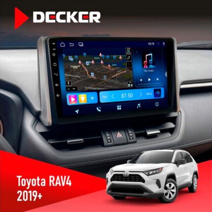 Штатна магнітола Toyota RAV4 2019+ Decker D10-008 8x128 DSP 4G