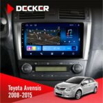 Штатна магнітола Toyota Avensis 2008-2015 Decker D9-008 8x128 DSP 4G
