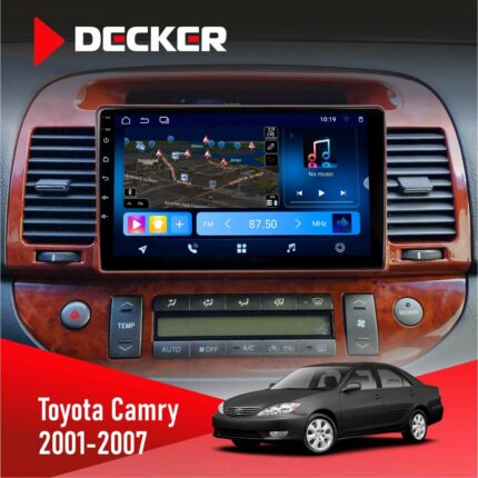 Штатна магнітола Toyota Camry 30 Decker D9-008 з екраном QLED