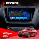 Штатна магнітола Volkswagen Tiguan 2016+ Decker D10-008 8x128 DSP 4G