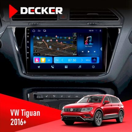 Штатна магнітола Volkswagen Tiguan 2016+ Decker D10-008 8x128 DSP 4G