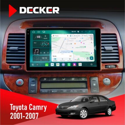 Штатна магнітола Toyota Camry 30 Decker D9-004 6x128, DSP 360, 2k