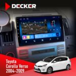 Штатна магнітола Toyota Corolla Verso 2004-2009 Decker D9-008 8x128 DSP 4G